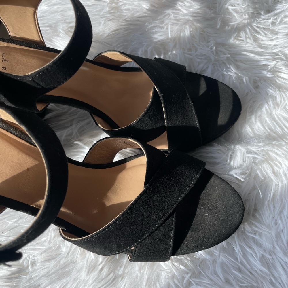 A New Day Platform Ankle Strap Sandals 🖤 - Picture 8 of 8